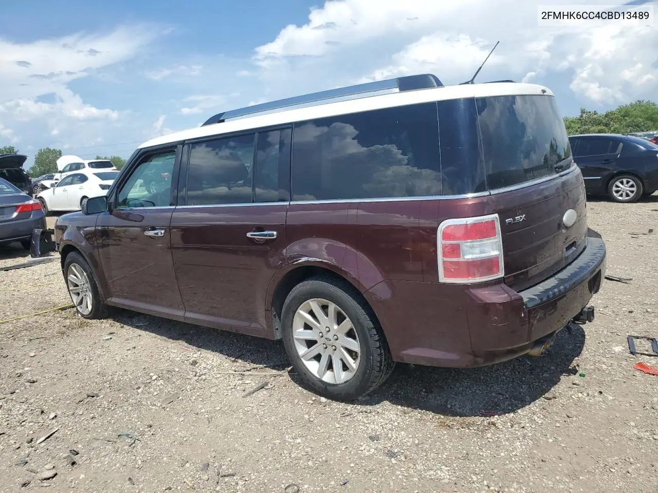 2012 Ford Flex Sel VIN: 2FMHK6CC4CBD13489 Lot: 62171565