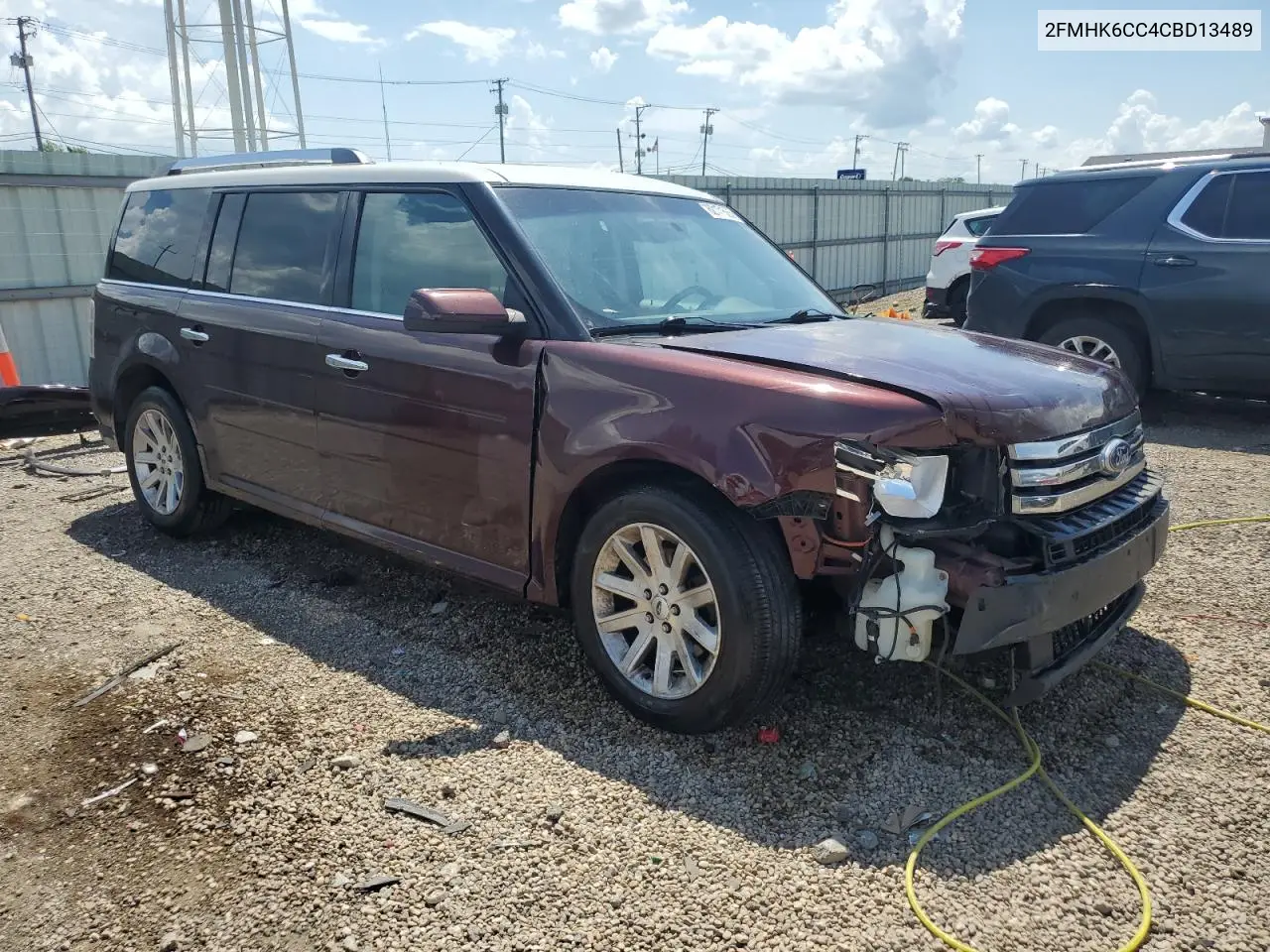 2012 Ford Flex Sel VIN: 2FMHK6CC4CBD13489 Lot: 62171565