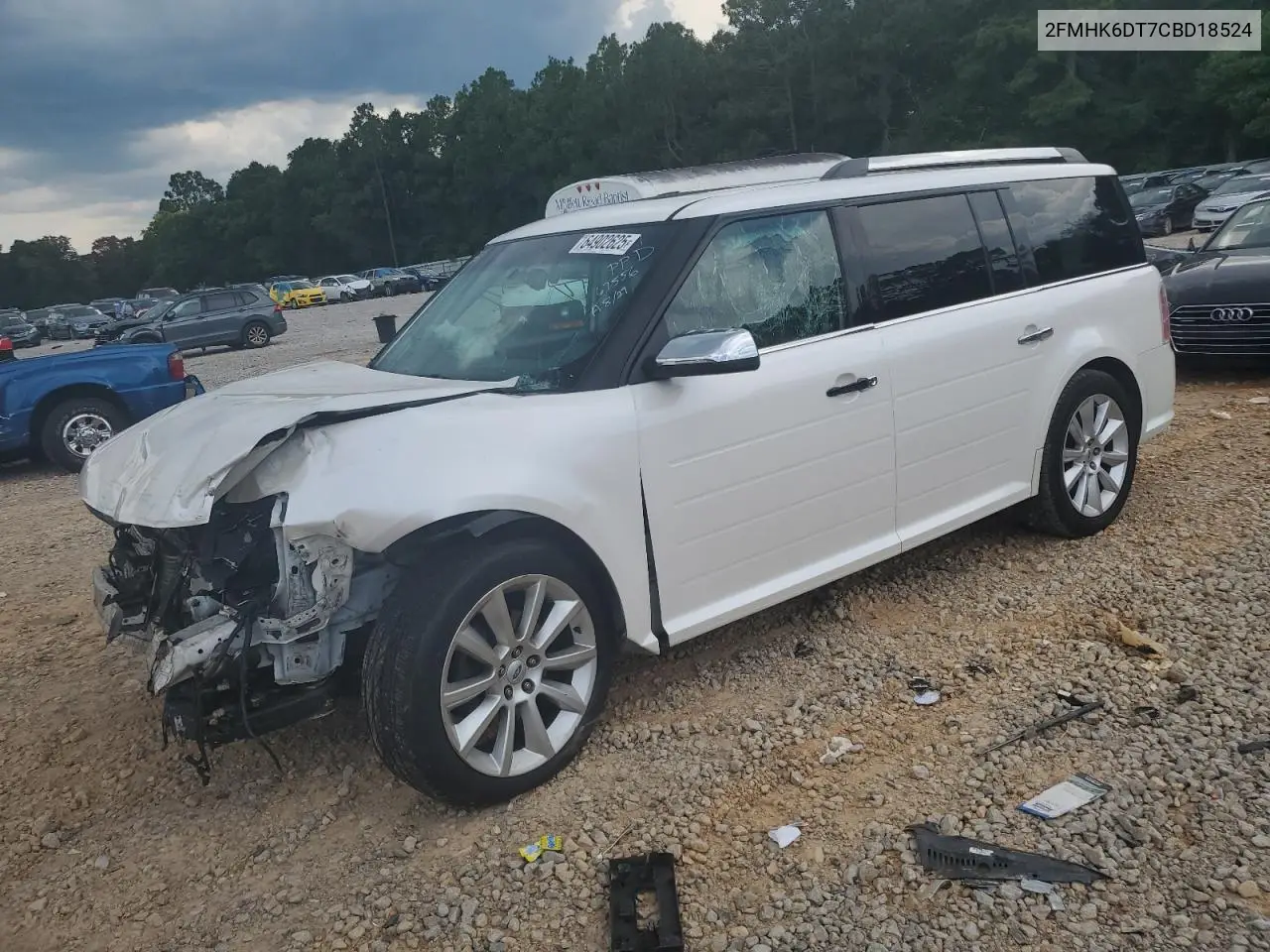 2012 Ford Flex Limited VIN: 2FMHK6DT7CBD18524 Lot: 64902625