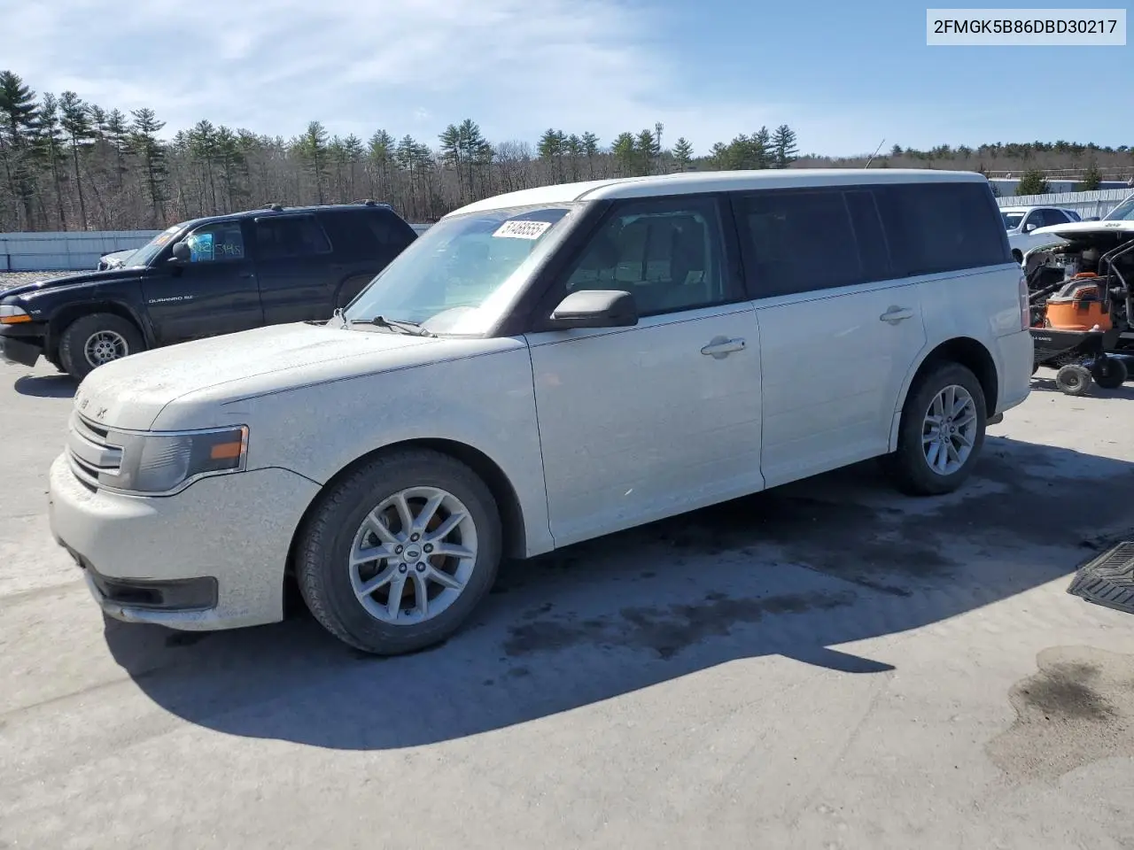 2013 Ford Flex Se VIN: 2FMGK5B86DBD30217 Lot: 51468555