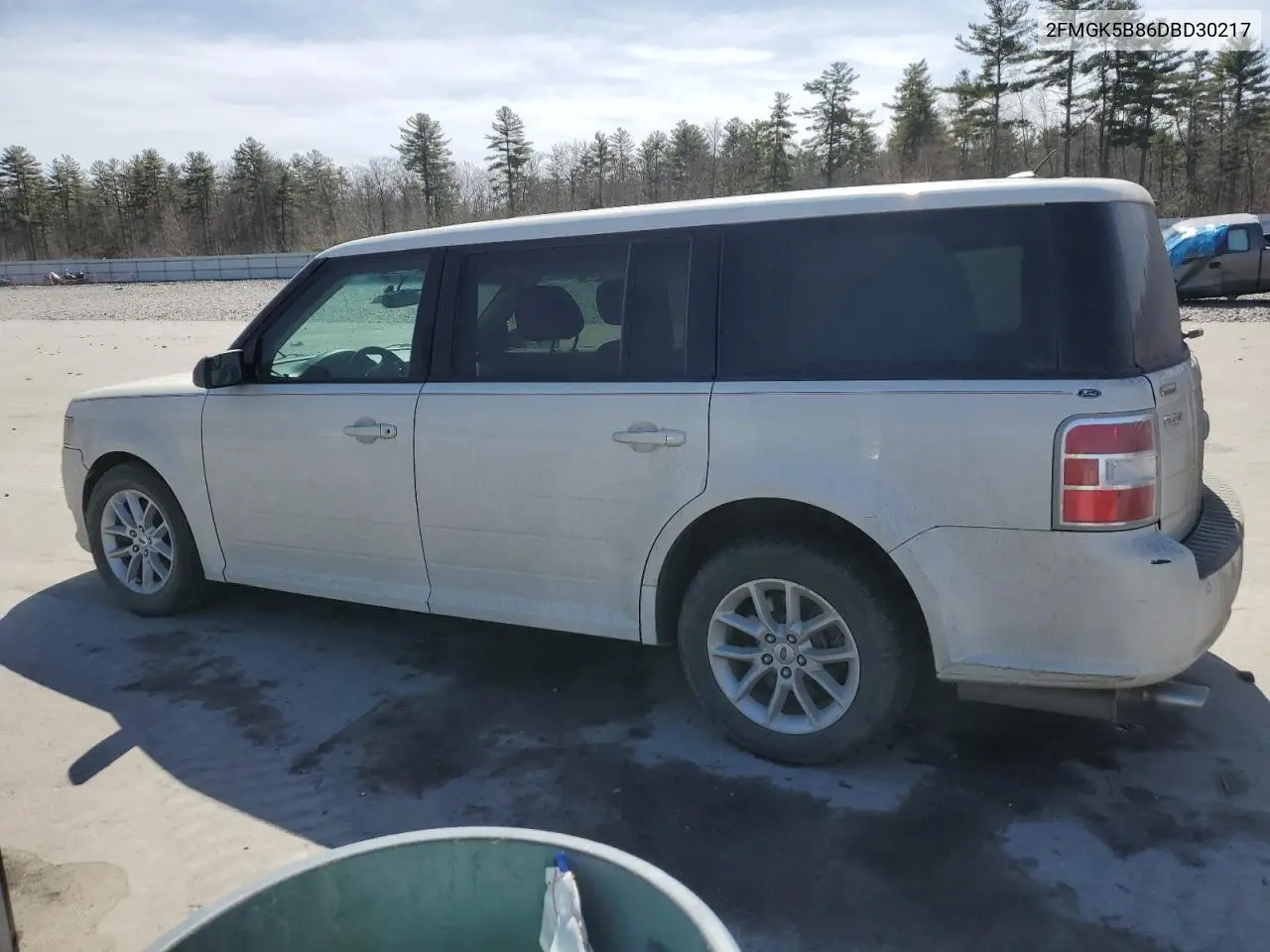 2013 Ford Flex Se VIN: 2FMGK5B86DBD30217 Lot: 51468555