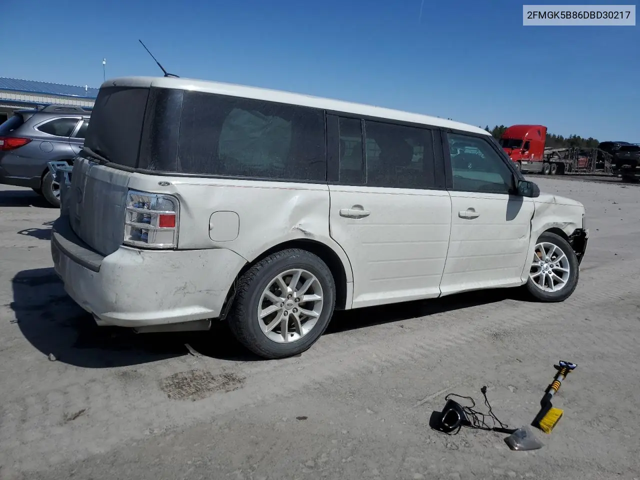 2013 Ford Flex Se VIN: 2FMGK5B86DBD30217 Lot: 51468555
