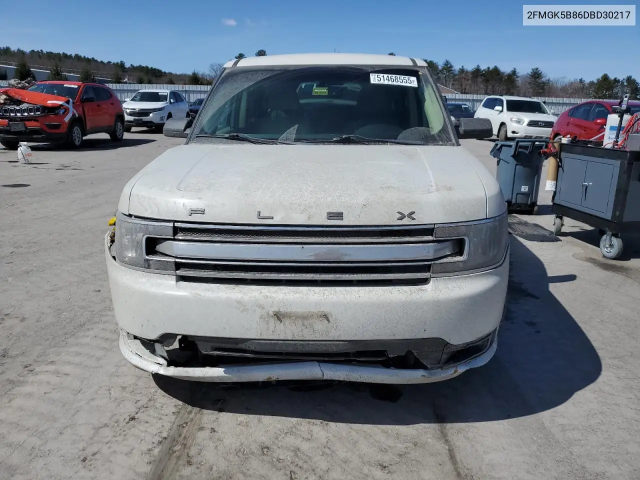 2013 Ford Flex Se VIN: 2FMGK5B86DBD30217 Lot: 51468555