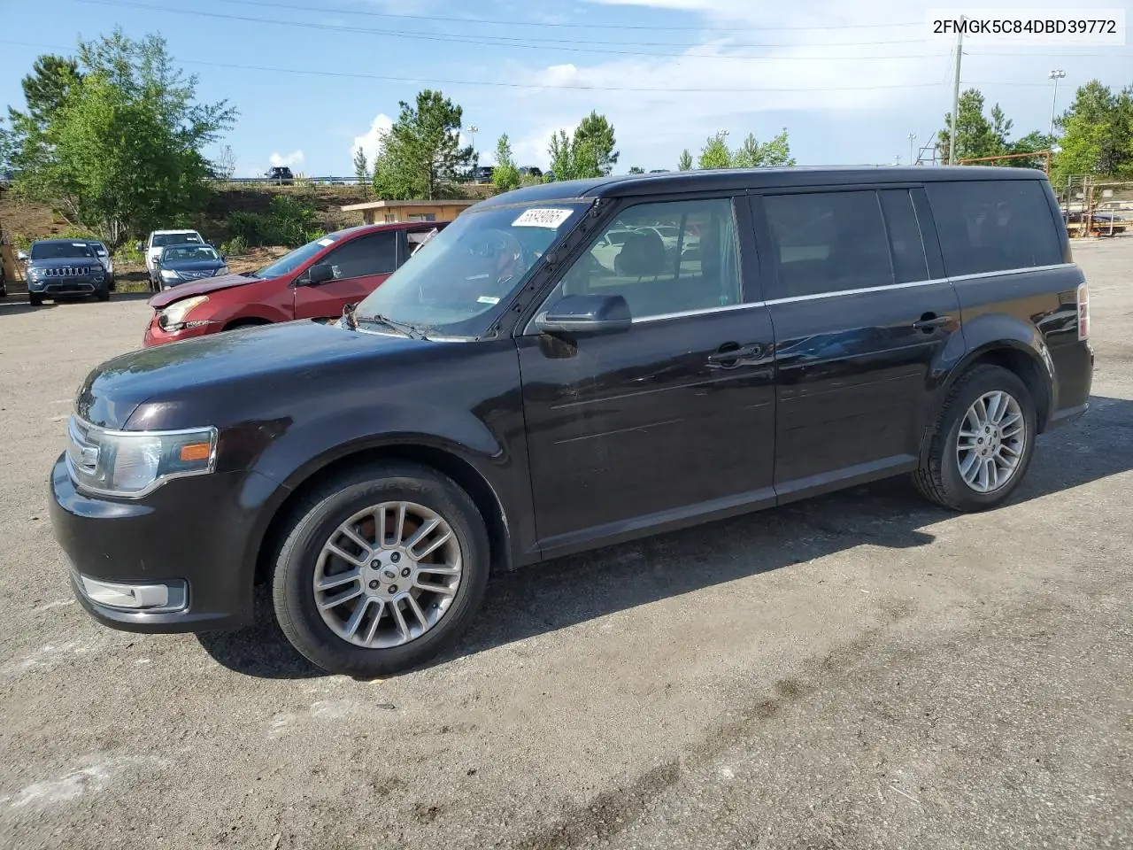 2013 Ford Flex Sel VIN: 2FMGK5C84DBD39772 Lot: 55849065