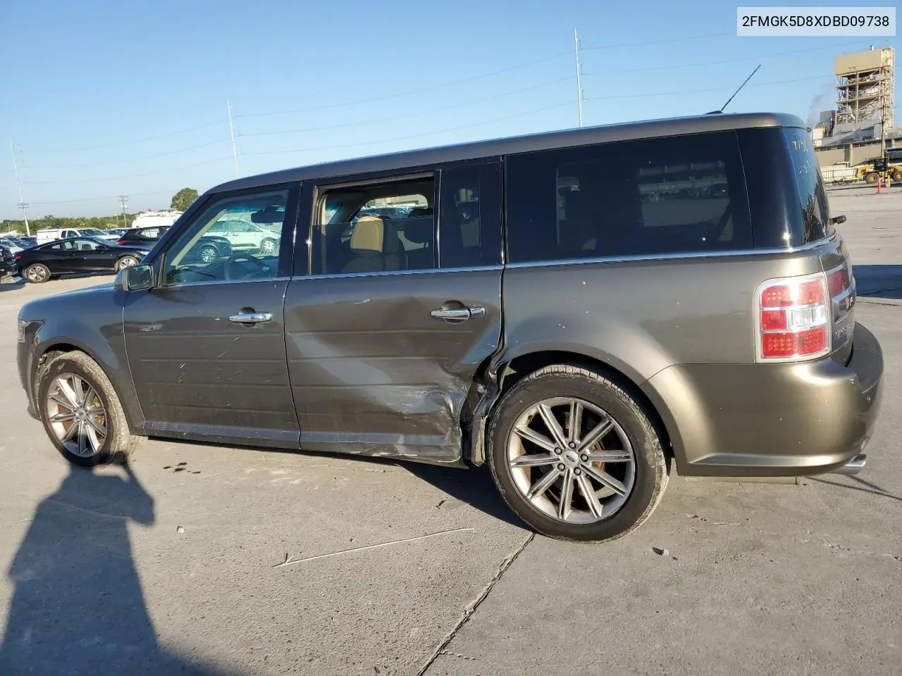 2013 Ford Flex Limited VIN: 2FMGK5D8XDBD09738 Lot: 56361305