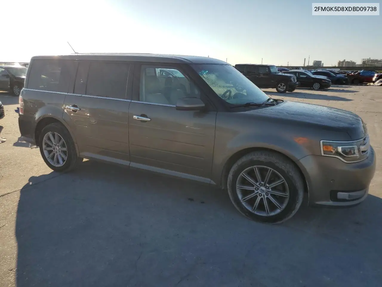 2013 Ford Flex Limited VIN: 2FMGK5D8XDBD09738 Lot: 56361305