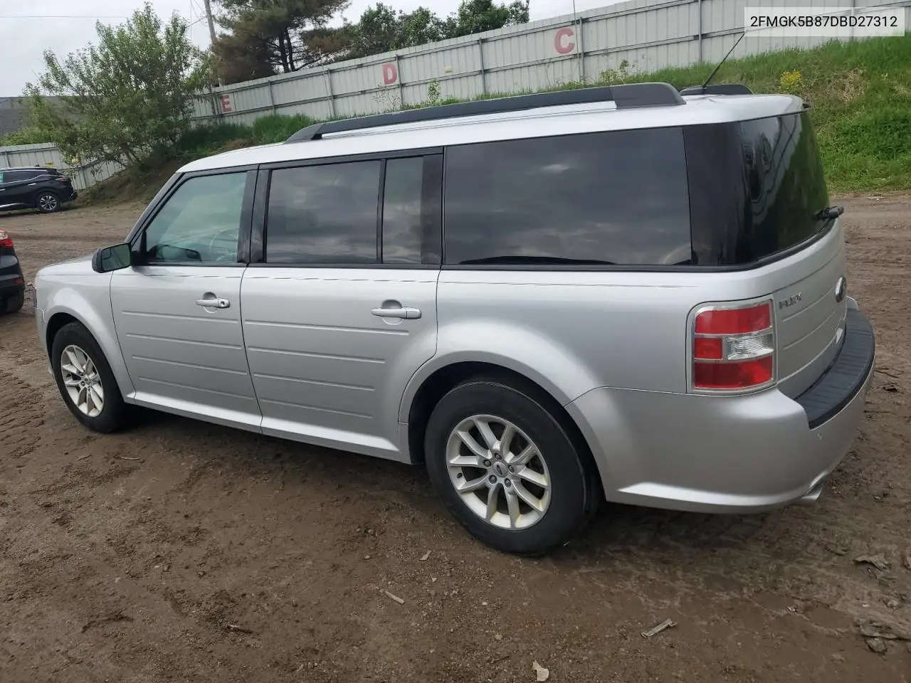 2013 Ford Flex Se VIN: 2FMGK5B87DBD27312 Lot: 57154815