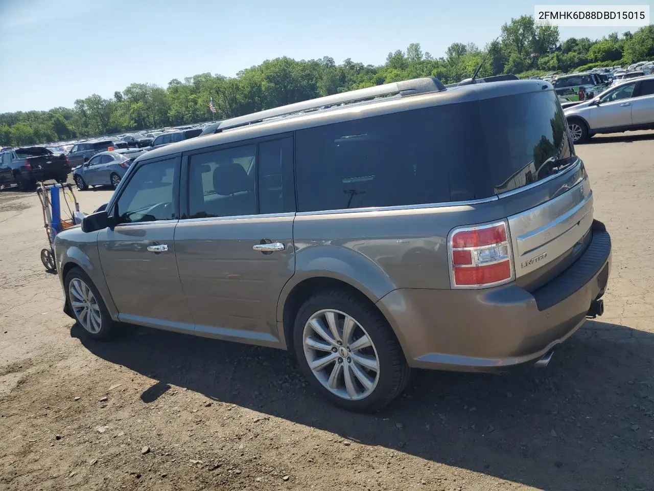 2013 Ford Flex Limited VIN: 2FMHK6D88DBD15015 Lot: 61536205