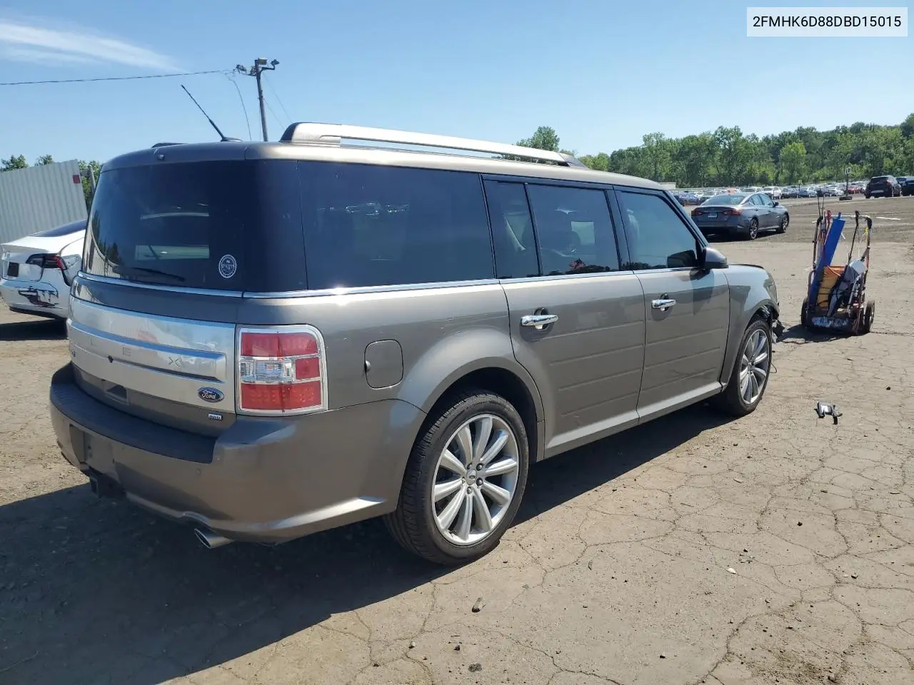 2013 Ford Flex Limited VIN: 2FMHK6D88DBD15015 Lot: 61536205