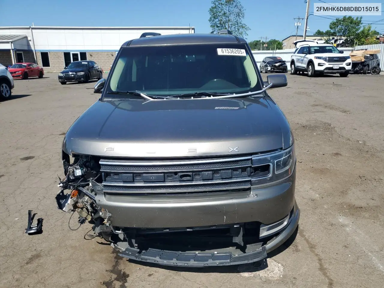 2013 Ford Flex Limited VIN: 2FMHK6D88DBD15015 Lot: 61536205