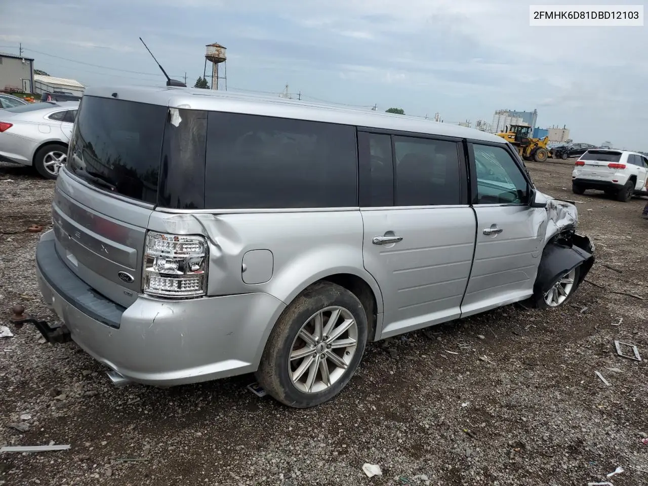 2013 Ford Flex Limited VIN: 2FMHK6D81DBD12103 Lot: 61647105