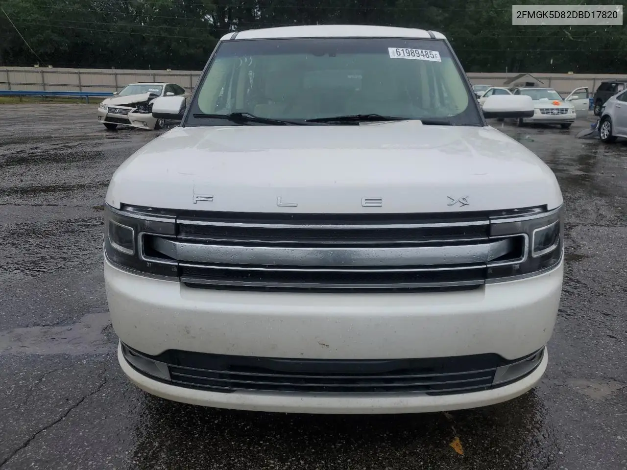 2013 Ford Flex Limited VIN: 2FMGK5D82DBD17820 Lot: 61989485