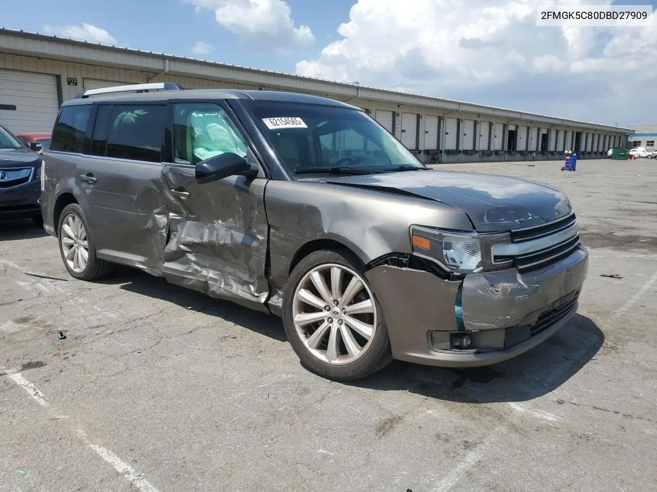2013 Ford Flex Sel VIN: 2FMGK5C80DBD27909 Lot: 62154565