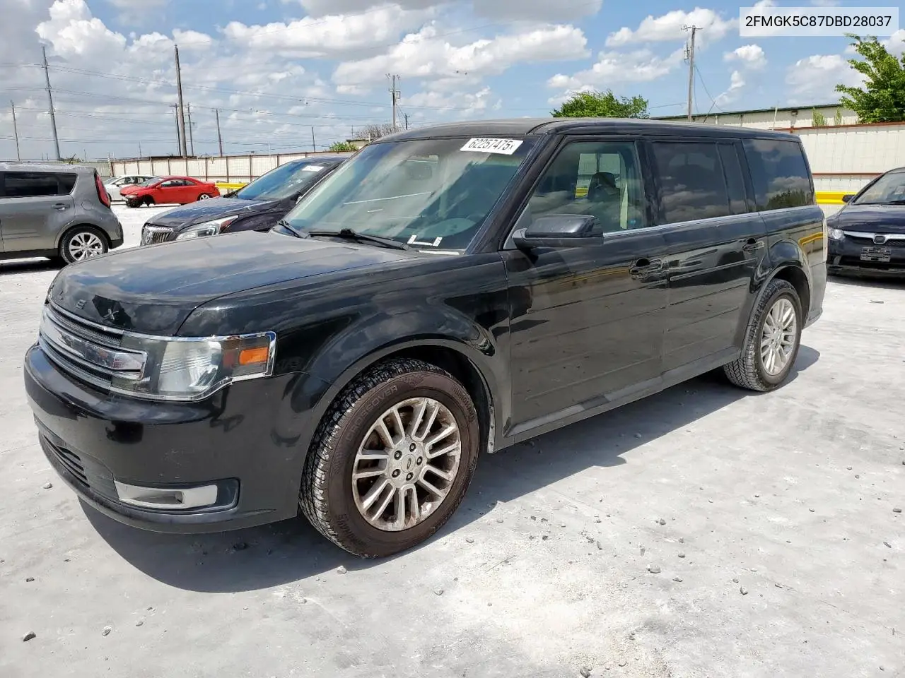 2013 Ford Flex Sel VIN: 2FMGK5C87DBD28037 Lot: 62257475