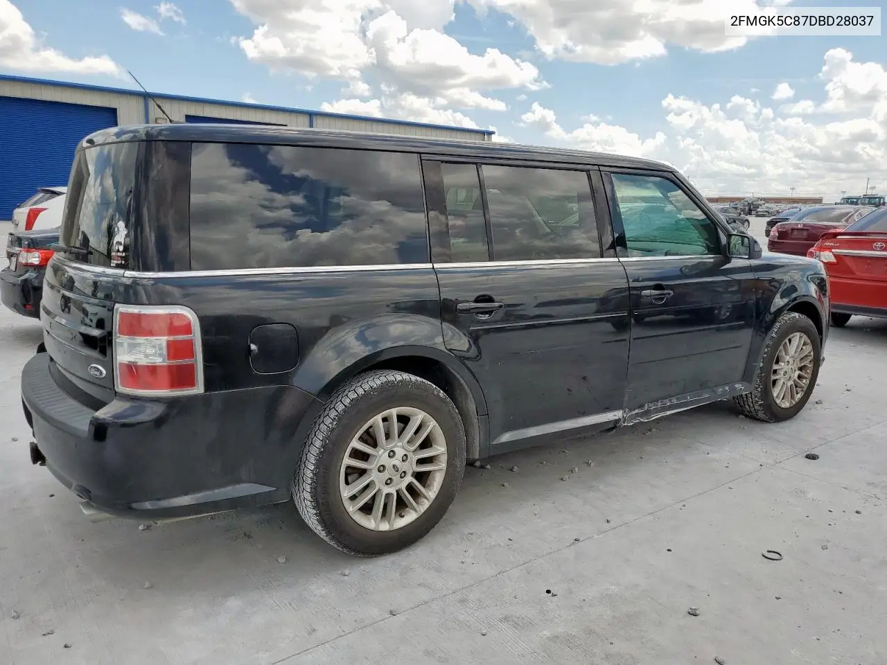 2013 Ford Flex Sel VIN: 2FMGK5C87DBD28037 Lot: 62257475