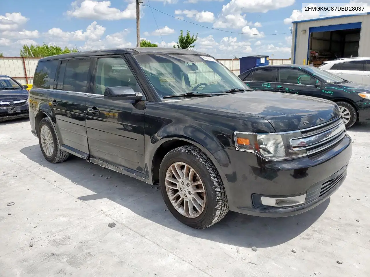 2013 Ford Flex Sel VIN: 2FMGK5C87DBD28037 Lot: 62257475