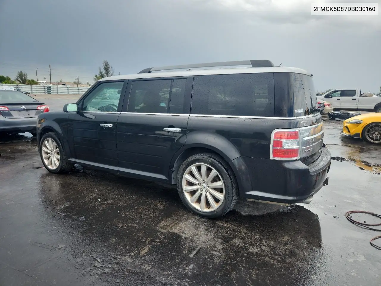 2013 Ford Flex Limited VIN: 2FMGK5D87DBD30160 Lot: 62522995
