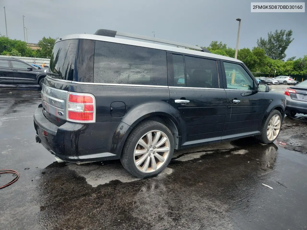 2013 Ford Flex Limited VIN: 2FMGK5D87DBD30160 Lot: 62522995