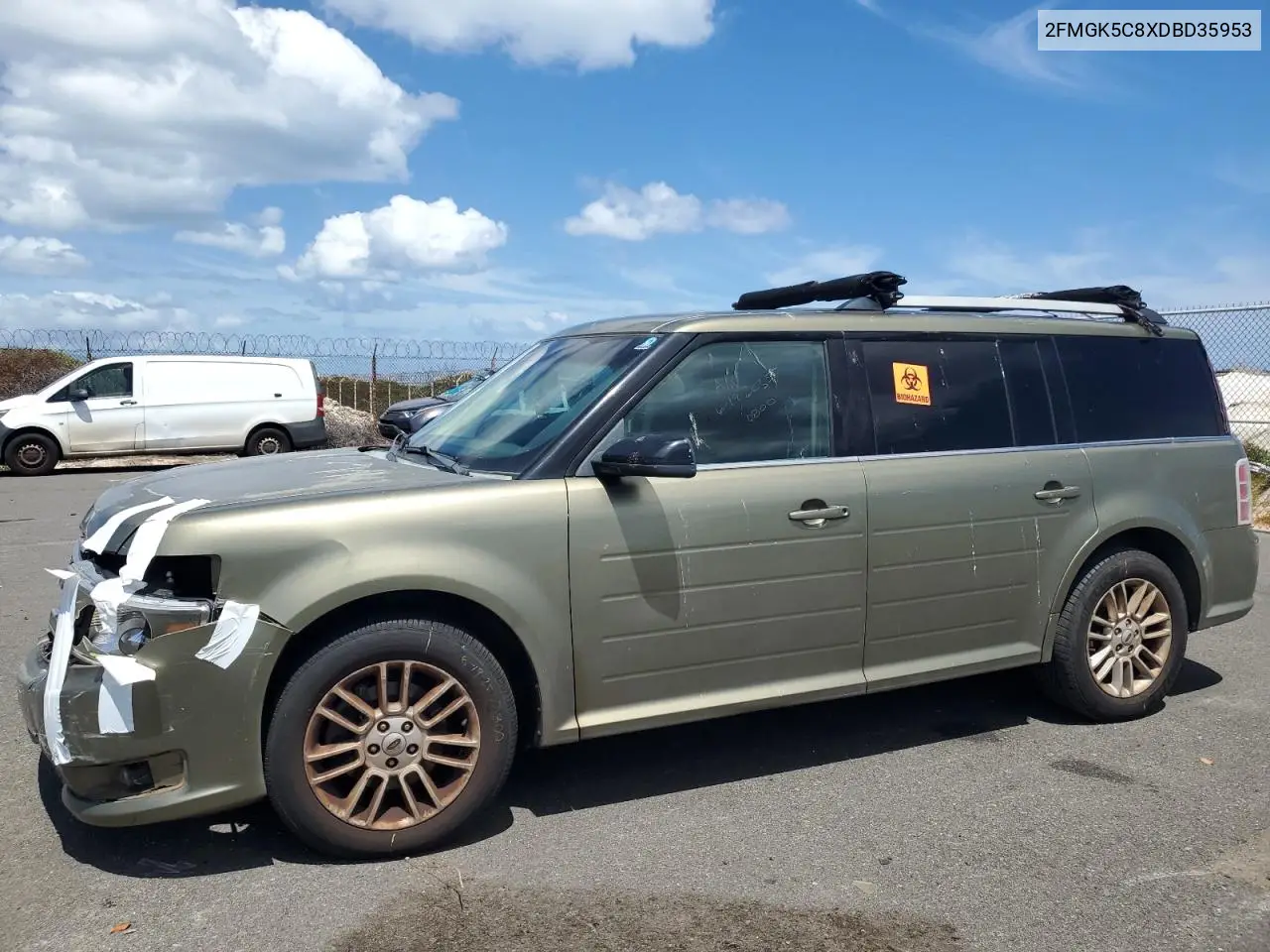 2013 Ford Flex Sel VIN: 2FMGK5C8XDBD35953 Lot: 62596045