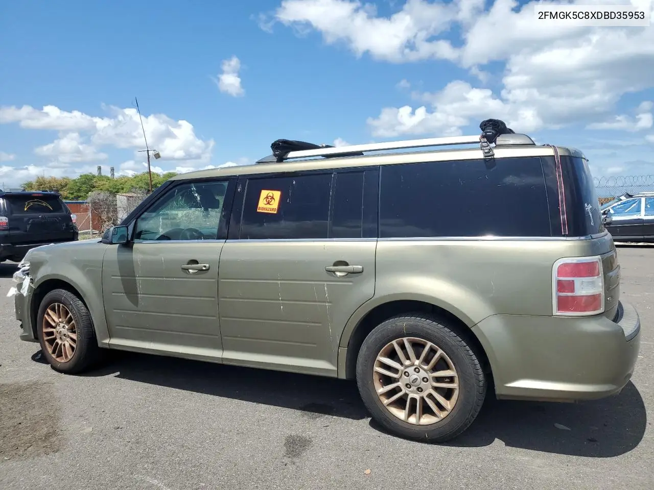 2013 Ford Flex Sel VIN: 2FMGK5C8XDBD35953 Lot: 62596045