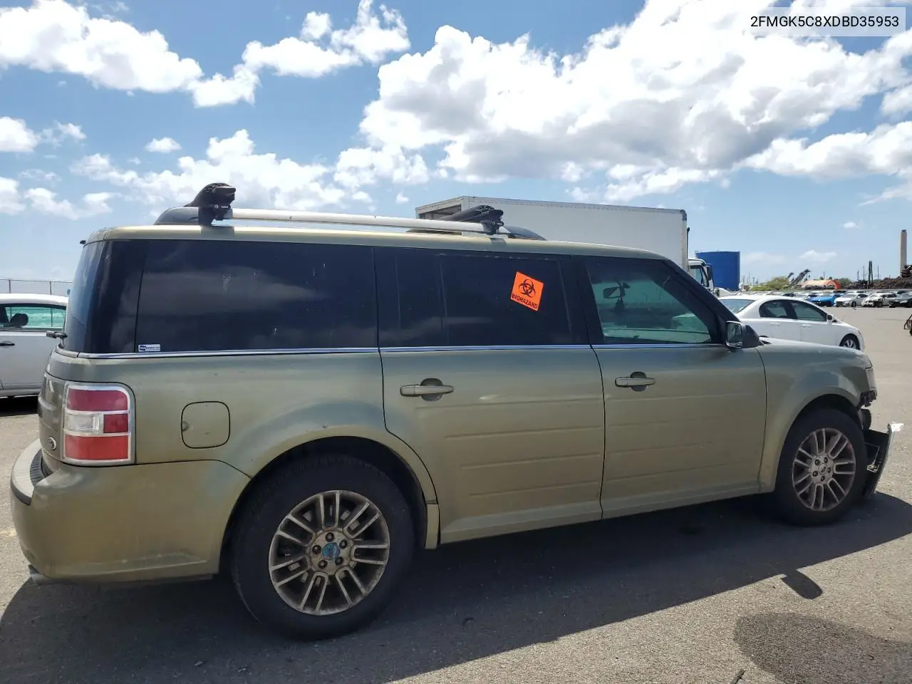 2013 Ford Flex Sel VIN: 2FMGK5C8XDBD35953 Lot: 62596045