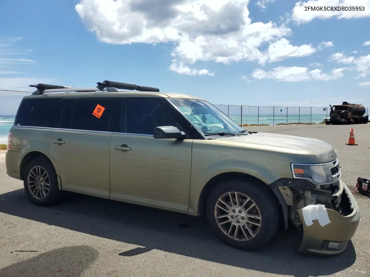 2013 Ford Flex Sel VIN: 2FMGK5C8XDBD35953 Lot: 62596045