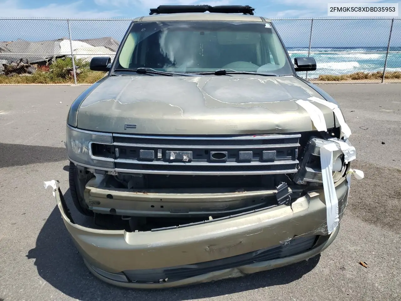 2013 Ford Flex Sel VIN: 2FMGK5C8XDBD35953 Lot: 62596045