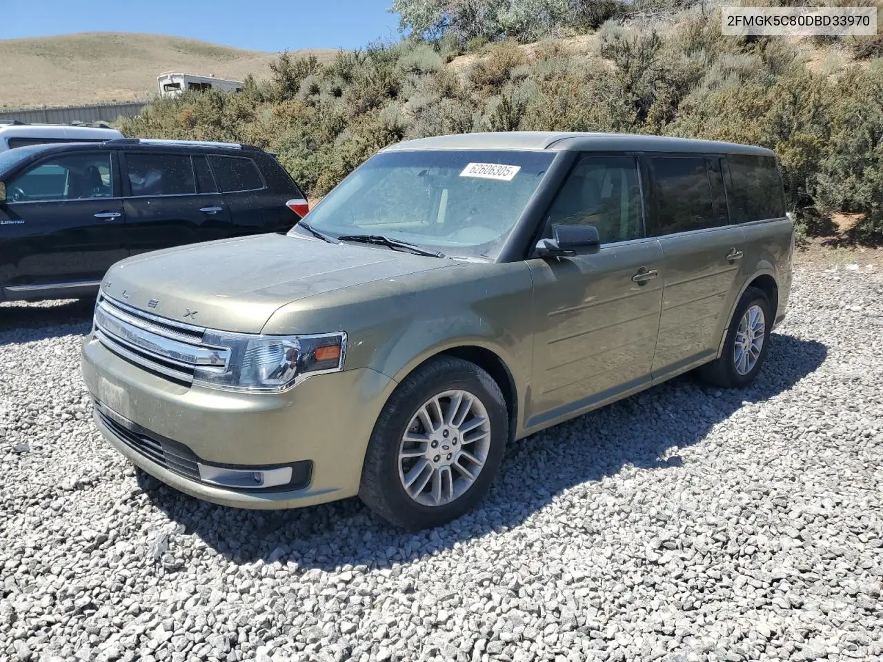 2013 Ford Flex Sel VIN: 2FMGK5C80DBD33970 Lot: 62606305