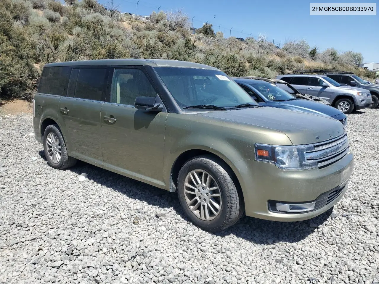2013 Ford Flex Sel VIN: 2FMGK5C80DBD33970 Lot: 62606305