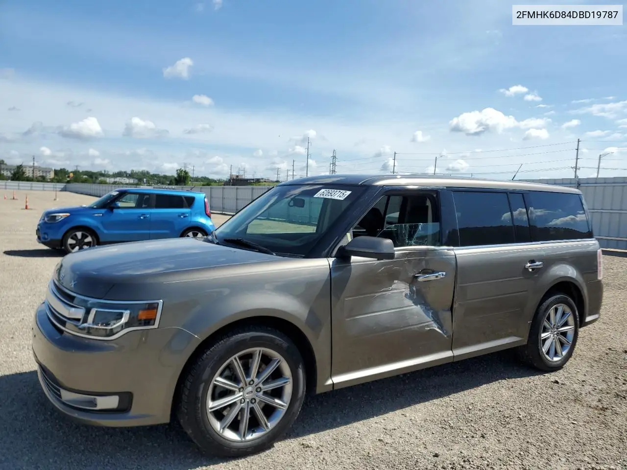 2013 Ford Flex Limited VIN: 2FMHK6D84DBD19787 Lot: 62693715