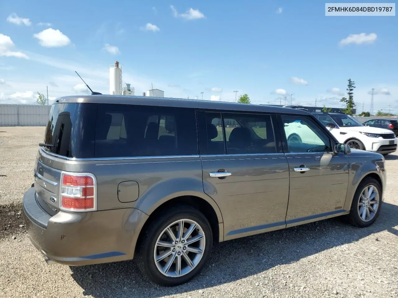 2013 Ford Flex Limited VIN: 2FMHK6D84DBD19787 Lot: 62693715