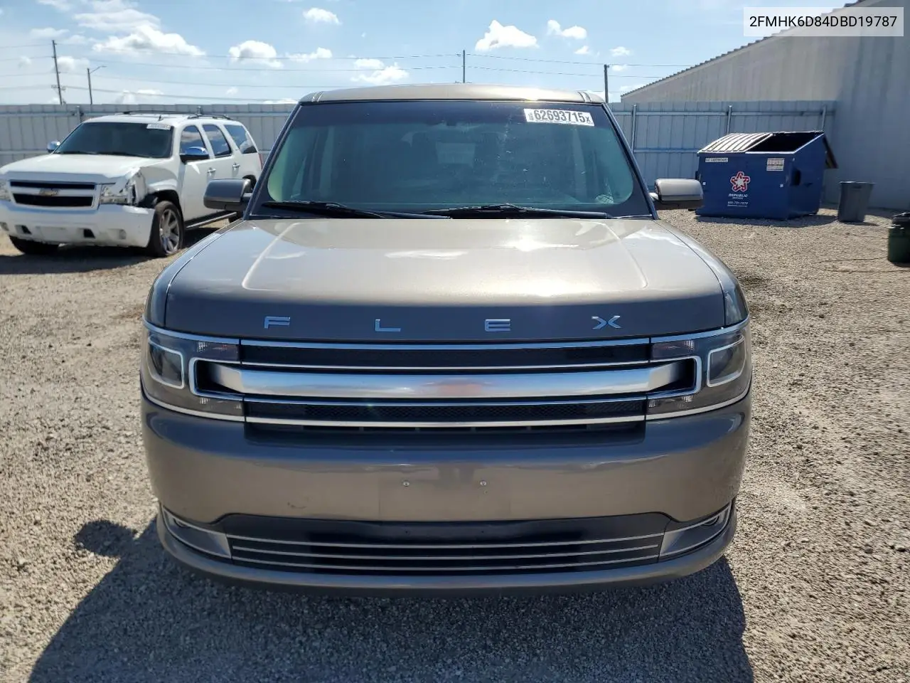 2013 Ford Flex Limited VIN: 2FMHK6D84DBD19787 Lot: 62693715