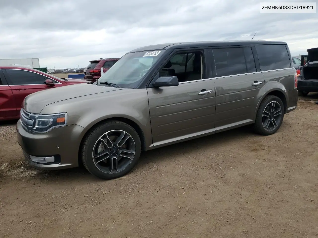 2013 Ford Flex Limited VIN: 2FMHK6D8XDBD18921 Lot: 62857755