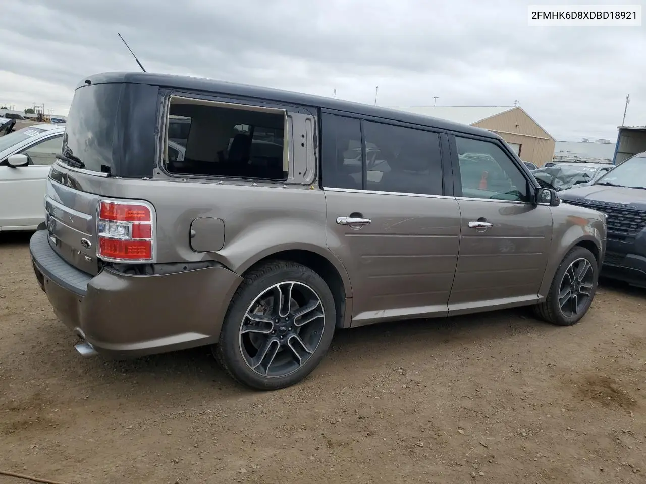 2013 Ford Flex Limited VIN: 2FMHK6D8XDBD18921 Lot: 62857755