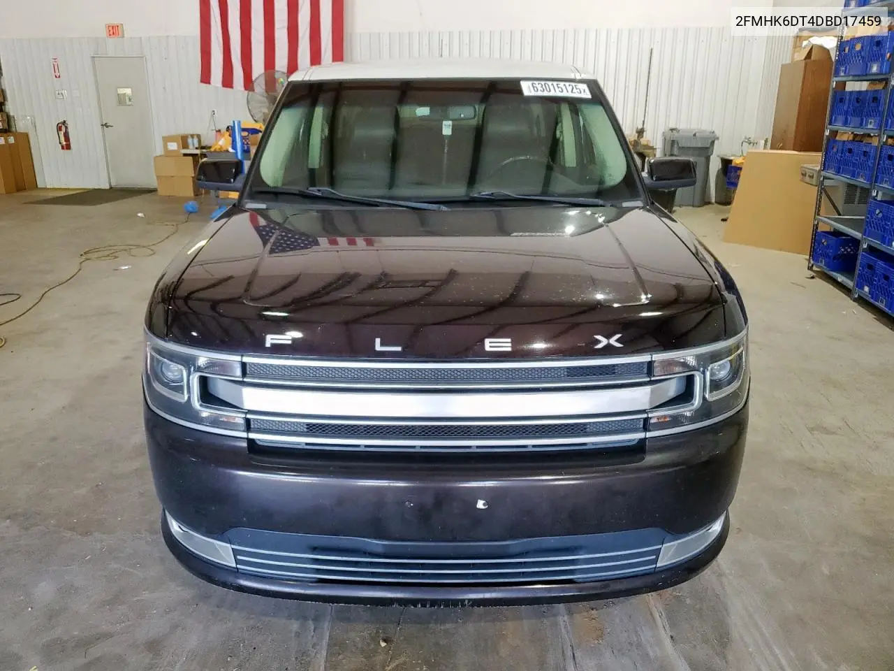 2013 Ford Flex Limited VIN: 2FMHK6DT4DBD17459 Lot: 63015125