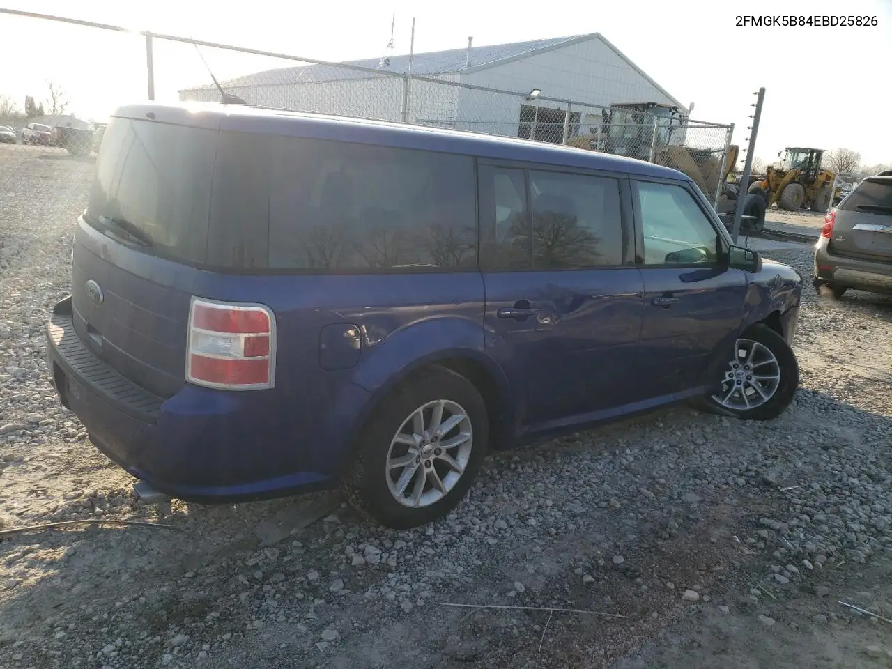 2014 Ford Flex Se VIN: 2FMGK5B84EBD25826 Lot: 48946255