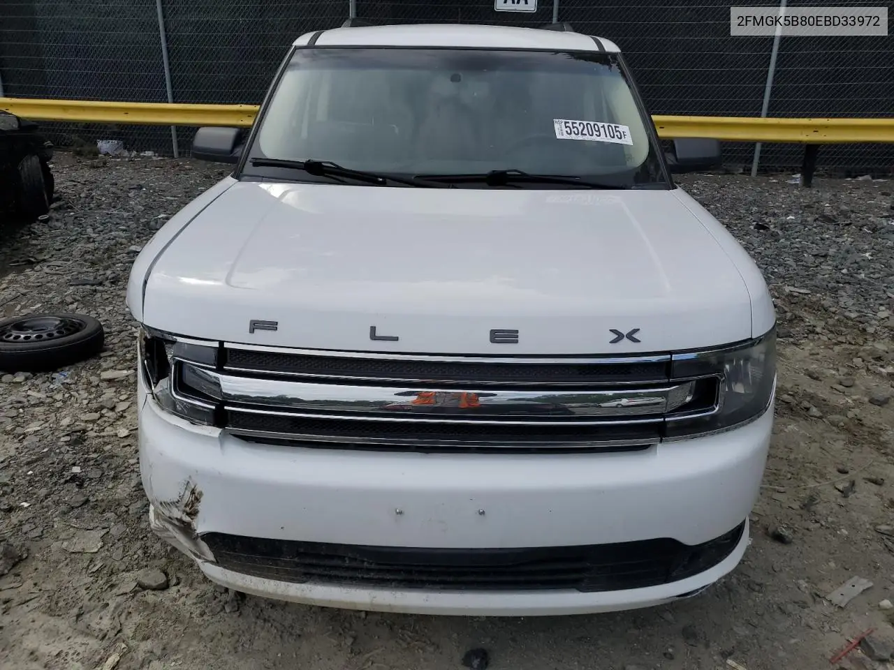 2014 Ford Flex Se VIN: 2FMGK5B80EBD33972 Lot: 55209105