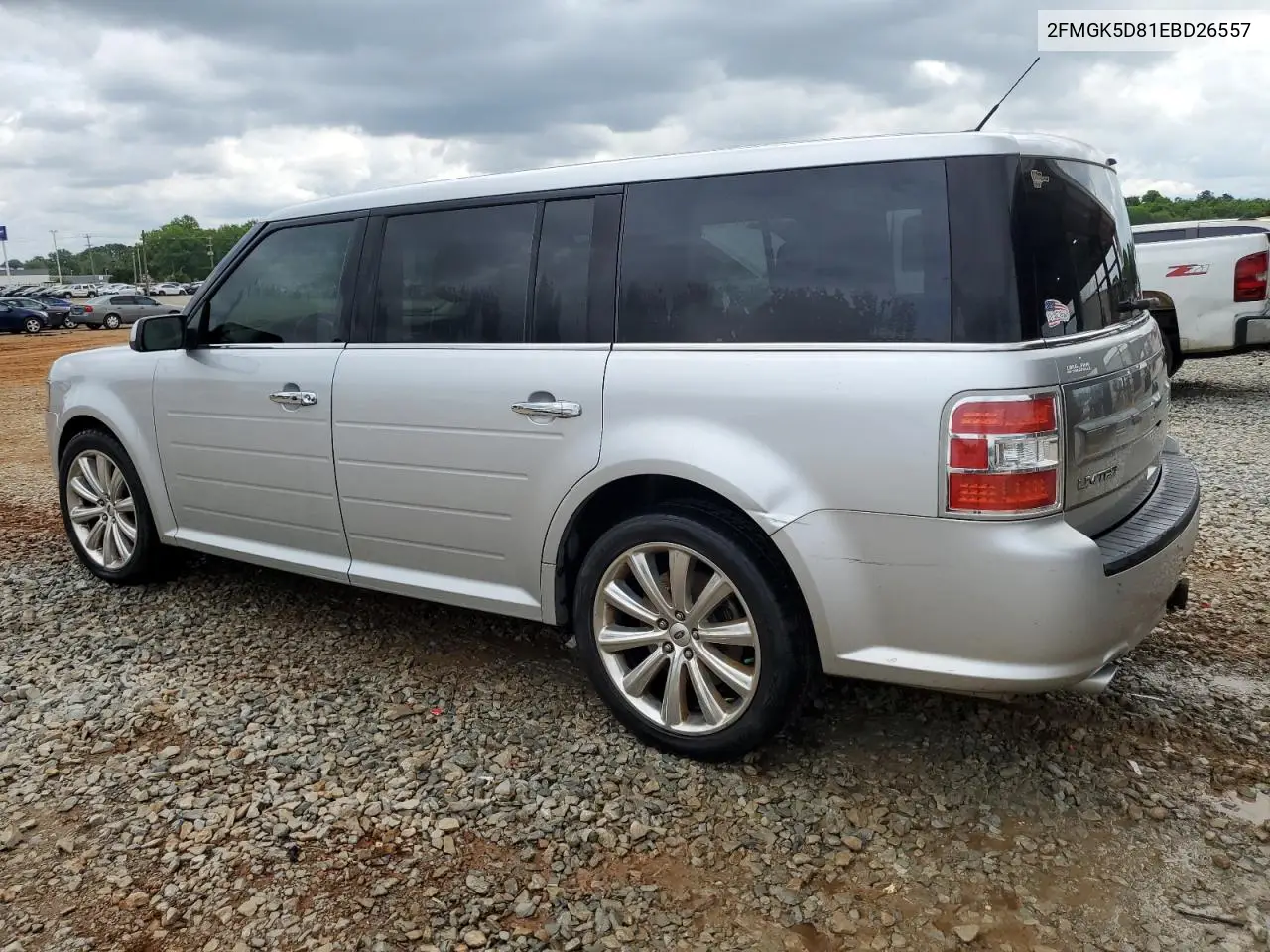2014 Ford Flex Limited VIN: 2FMGK5D81EBD26557 Lot: 56906555