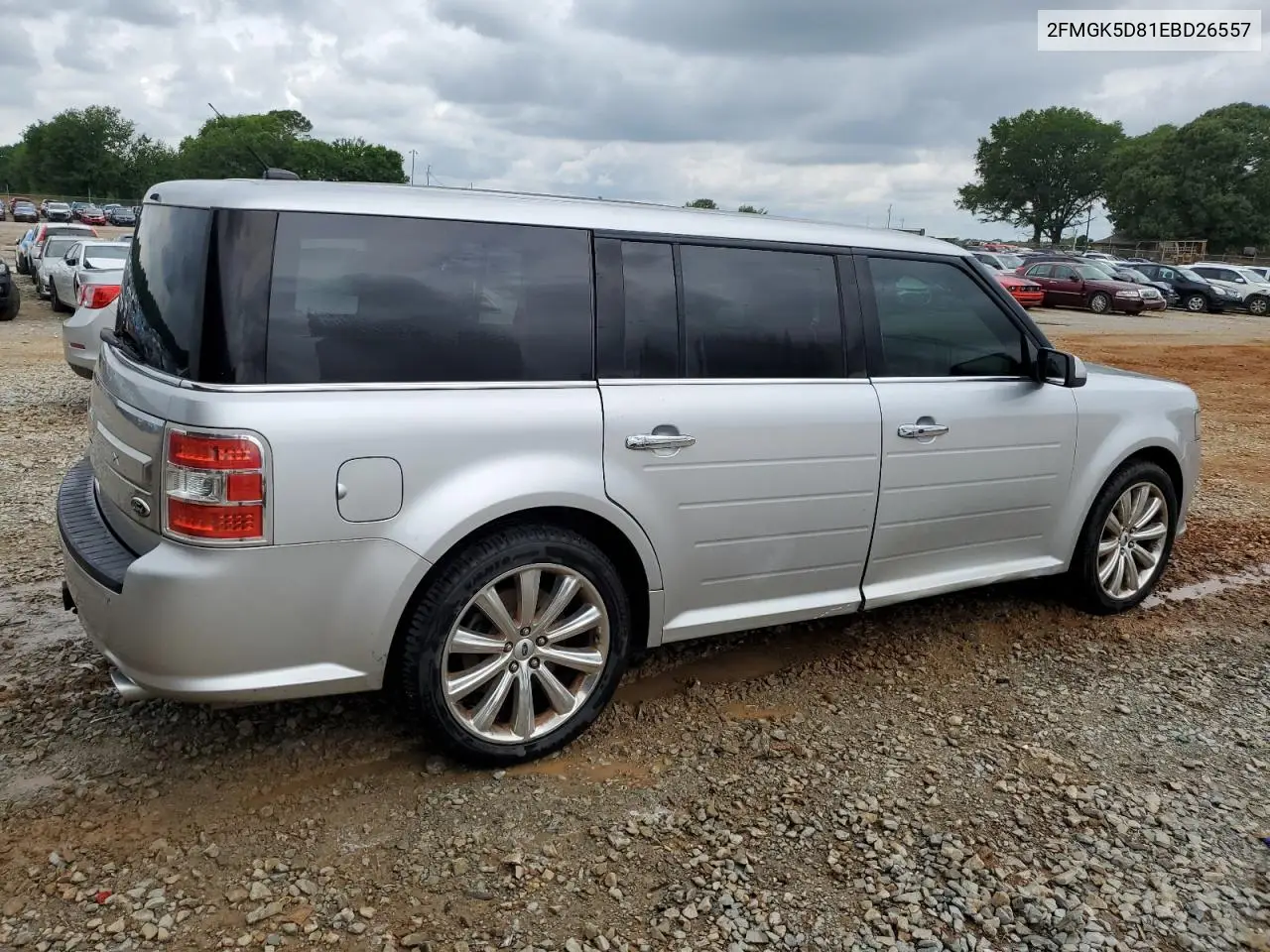 2014 Ford Flex Limited VIN: 2FMGK5D81EBD26557 Lot: 56906555