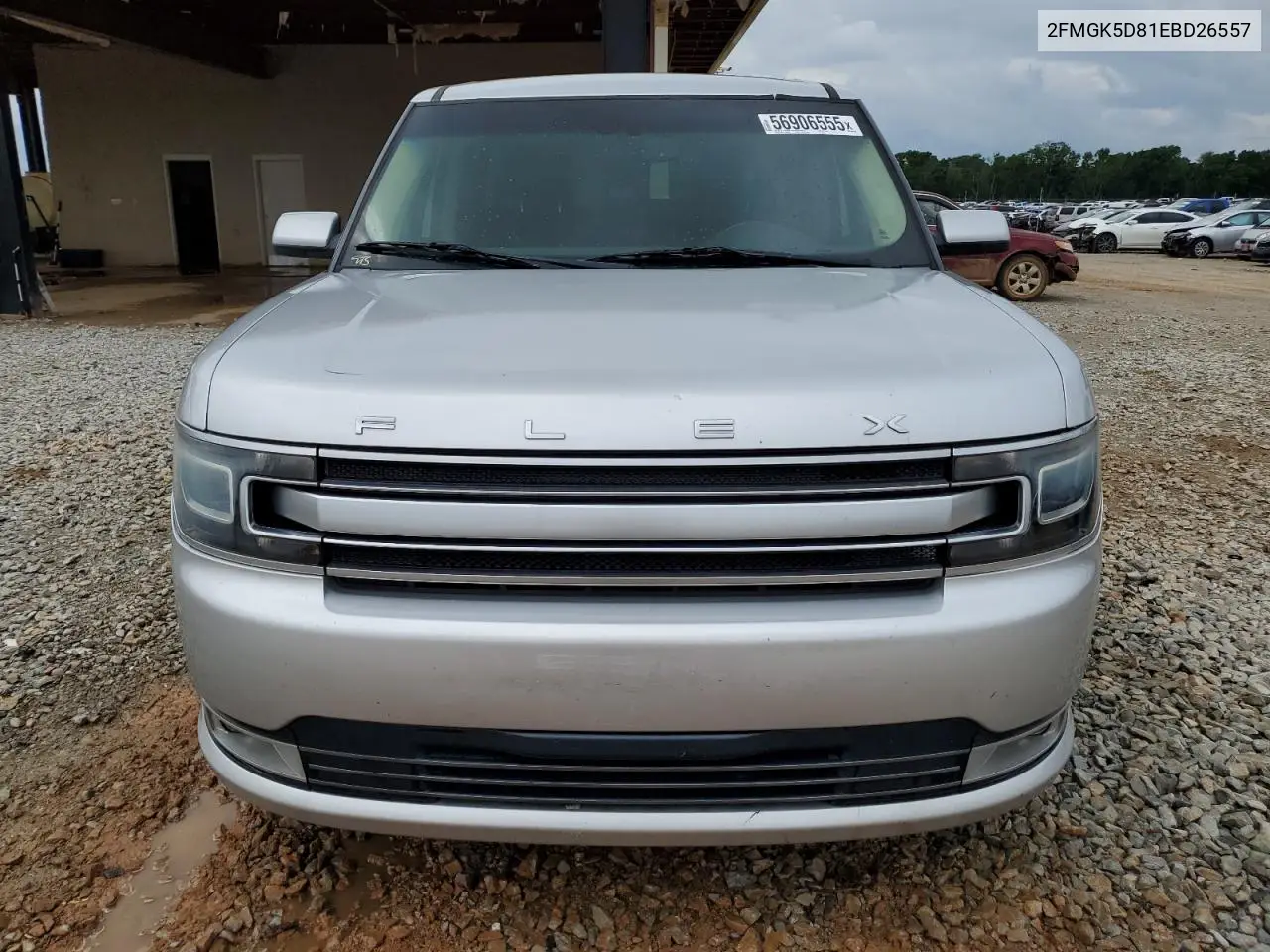 2014 Ford Flex Limited VIN: 2FMGK5D81EBD26557 Lot: 56906555