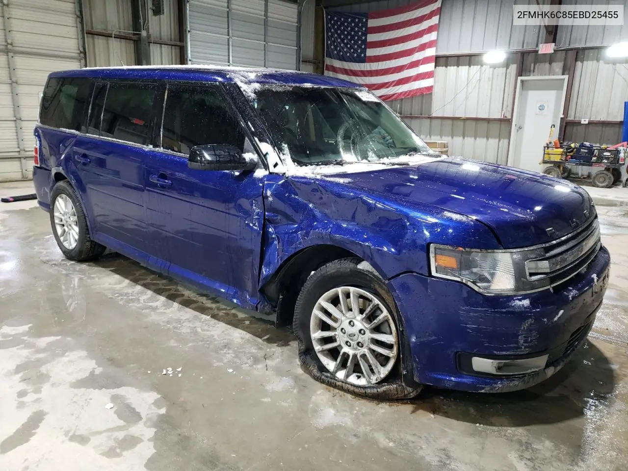 2014 Ford Flex Sel VIN: 2FMHK6C85EBD25455 Lot: 57172455