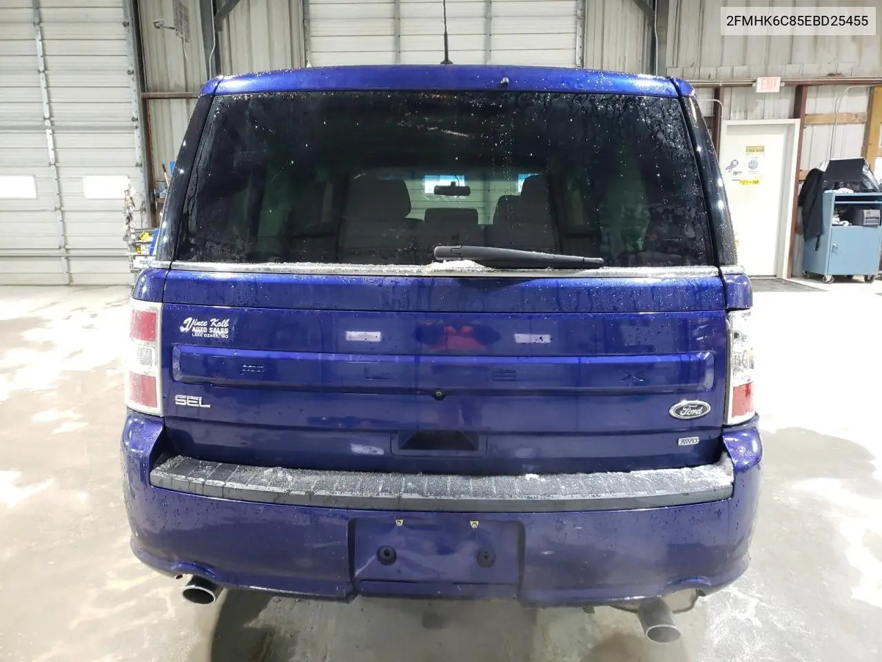 2014 Ford Flex Sel VIN: 2FMHK6C85EBD25455 Lot: 57172455