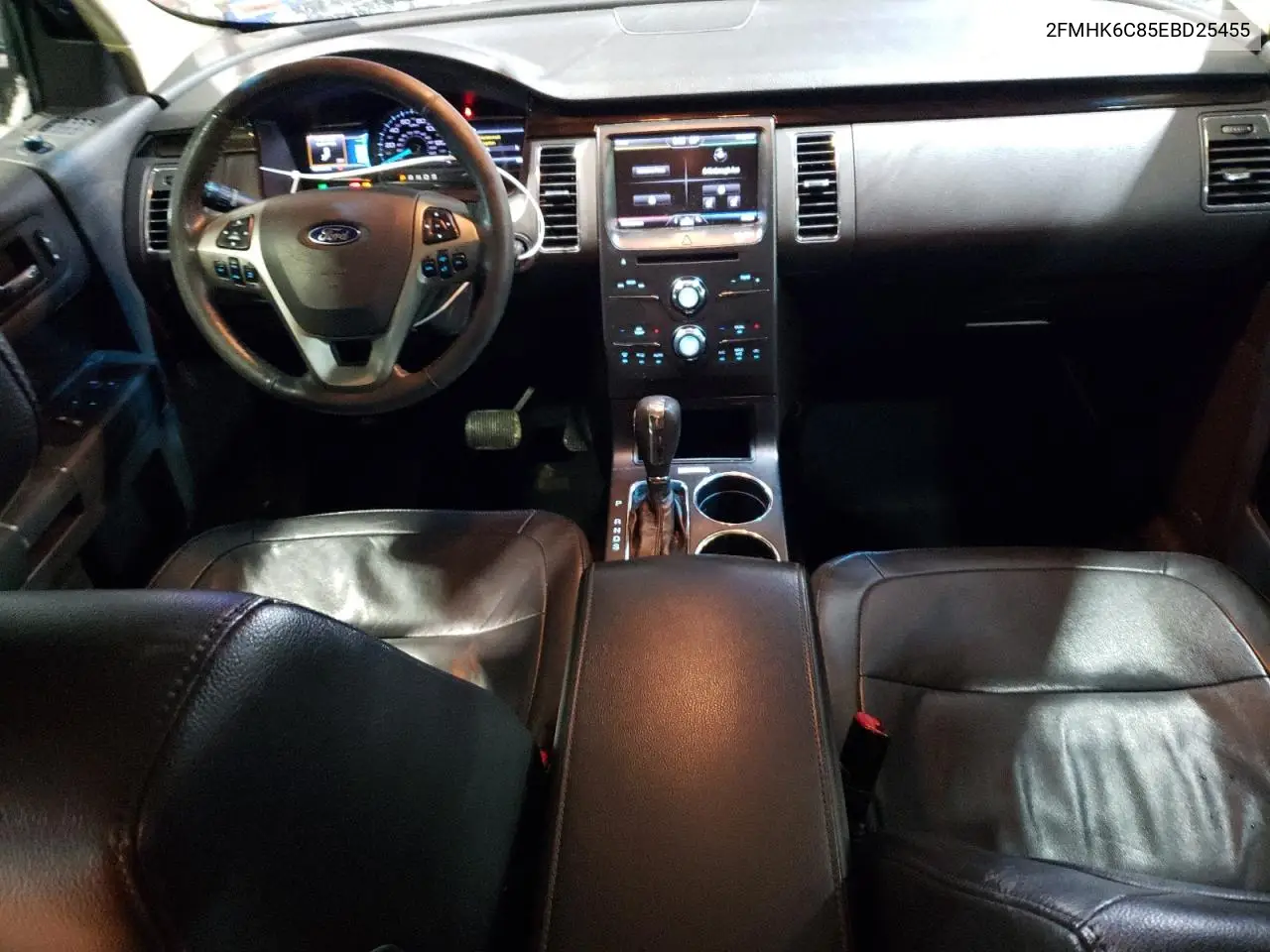 2014 Ford Flex Sel VIN: 2FMHK6C85EBD25455 Lot: 57172455