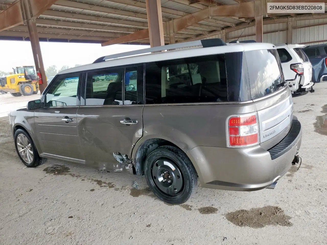 2014 Ford Flex Limited VIN: 2FMGK5D83EBD20808 Lot: 60743045