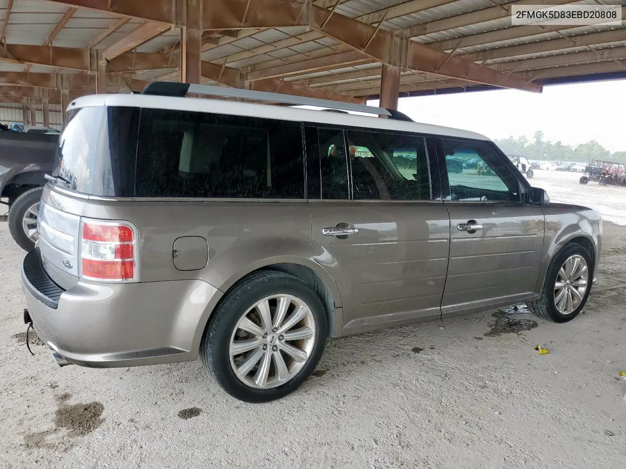 2014 Ford Flex Limited VIN: 2FMGK5D83EBD20808 Lot: 60743045