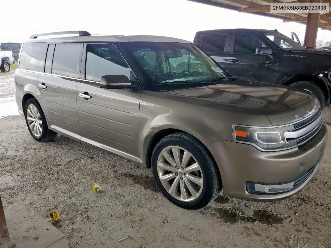2014 Ford Flex Limited VIN: 2FMGK5D83EBD20808 Lot: 60743045