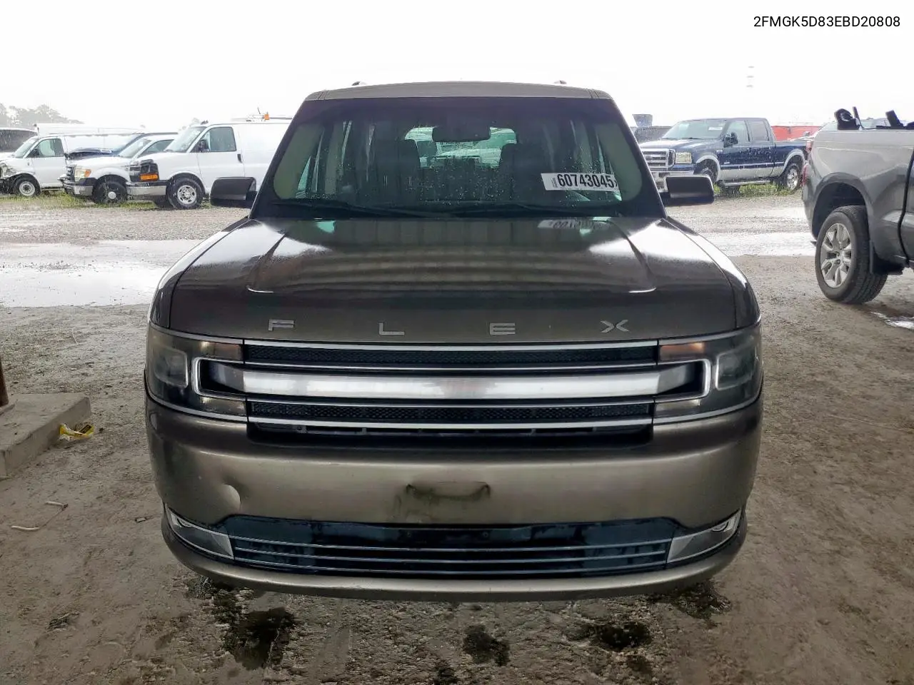 2014 Ford Flex Limited VIN: 2FMGK5D83EBD20808 Lot: 60743045