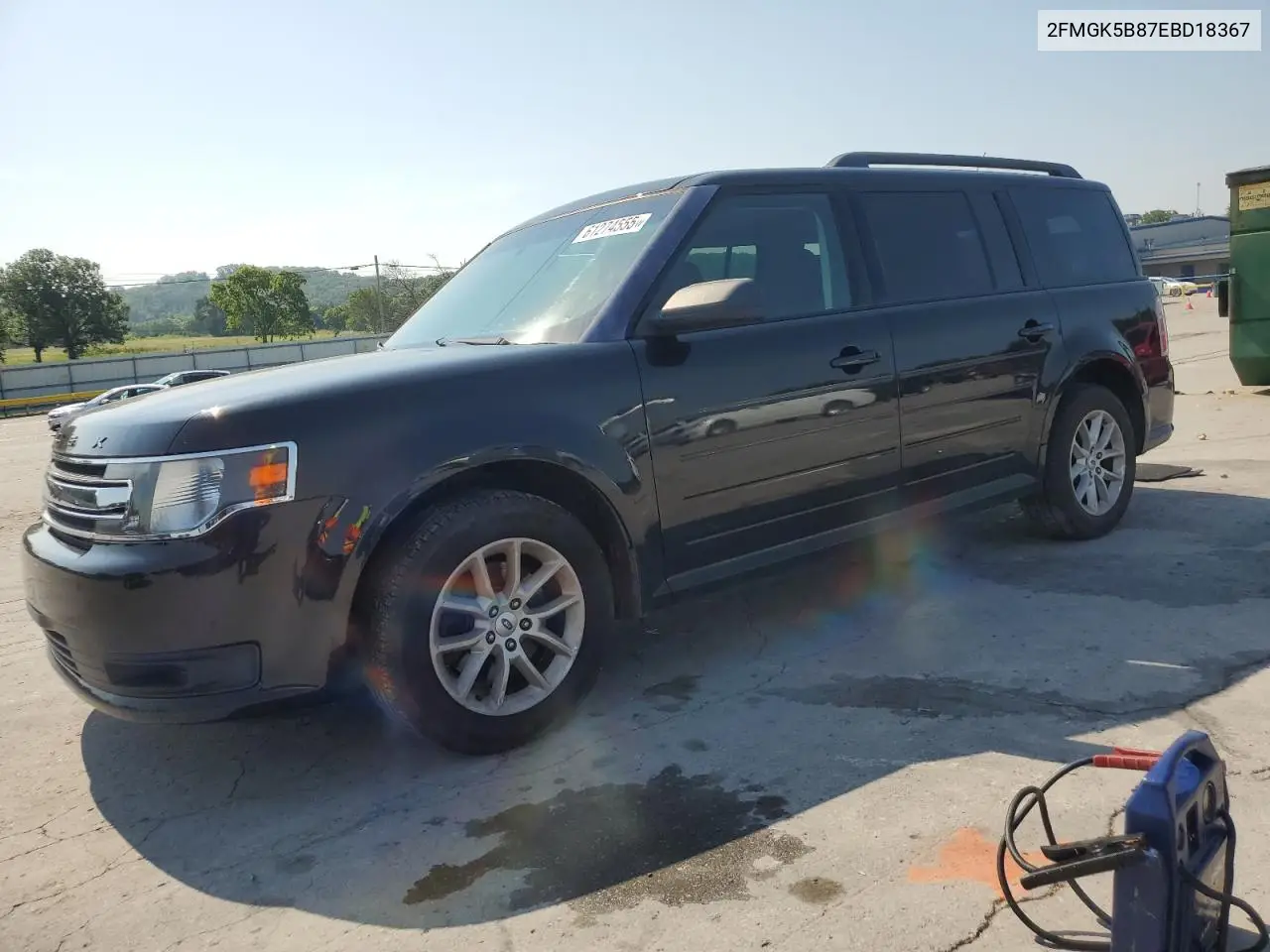 2014 Ford Flex Se VIN: 2FMGK5B87EBD18367 Lot: 61274555