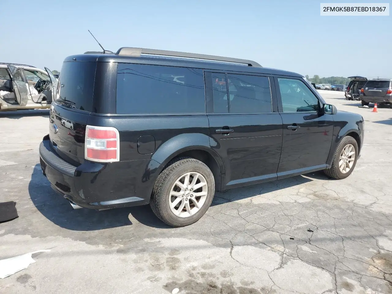 2014 Ford Flex Se VIN: 2FMGK5B87EBD18367 Lot: 61274555