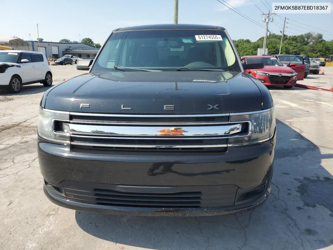 2014 Ford Flex Se VIN: 2FMGK5B87EBD18367 Lot: 61274555